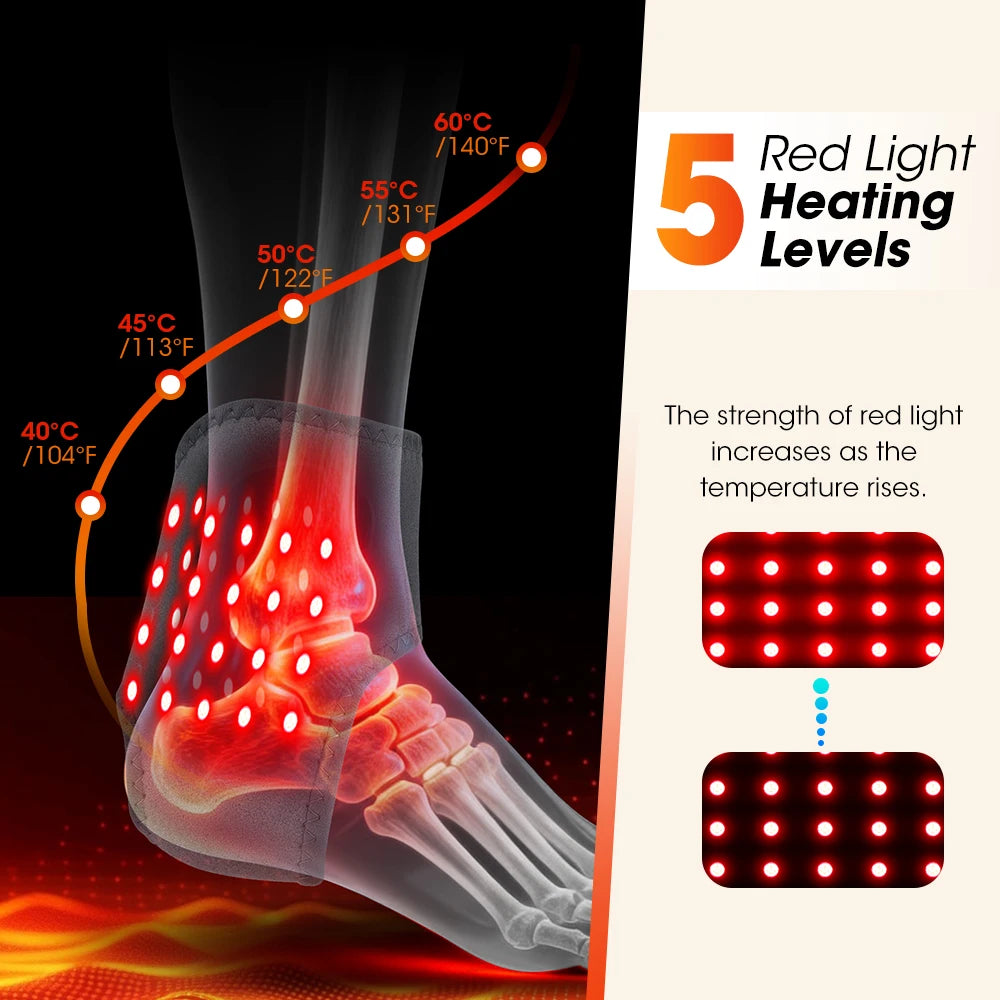 Solora™ 4-in-1 Heated Foot & Ankle Wrap