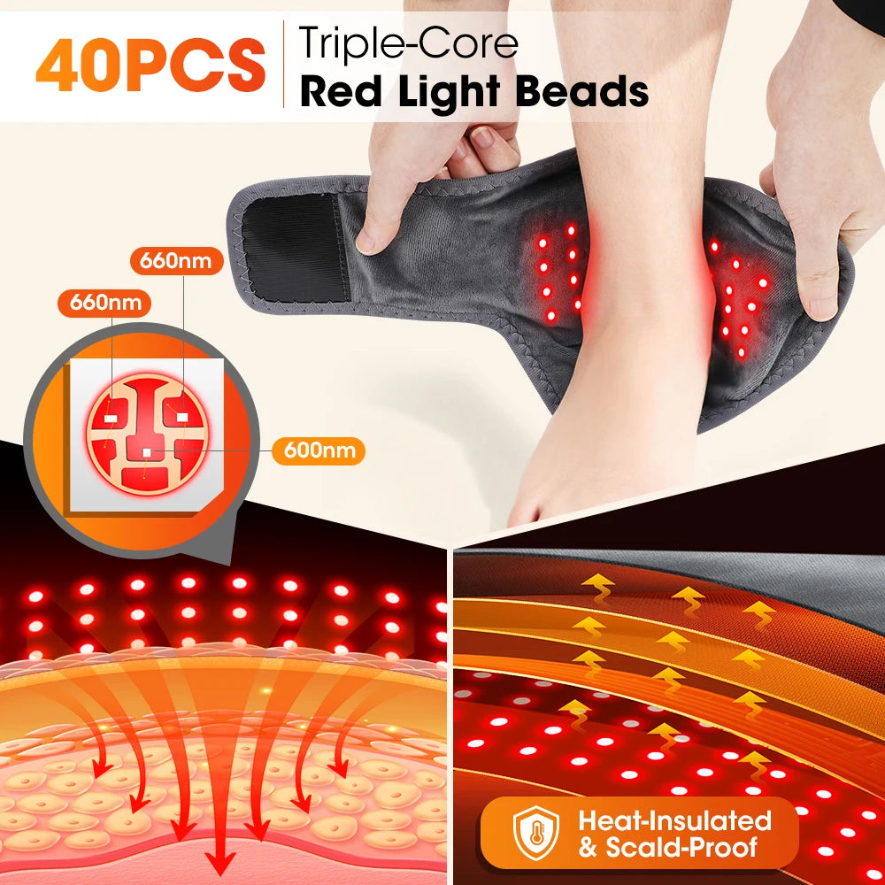 Solora™ 4-in-1 Heated Foot & Ankle Wrap